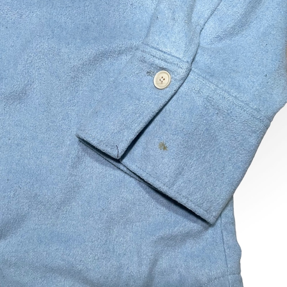Mango Light Blue Button Down Shirt - image 4